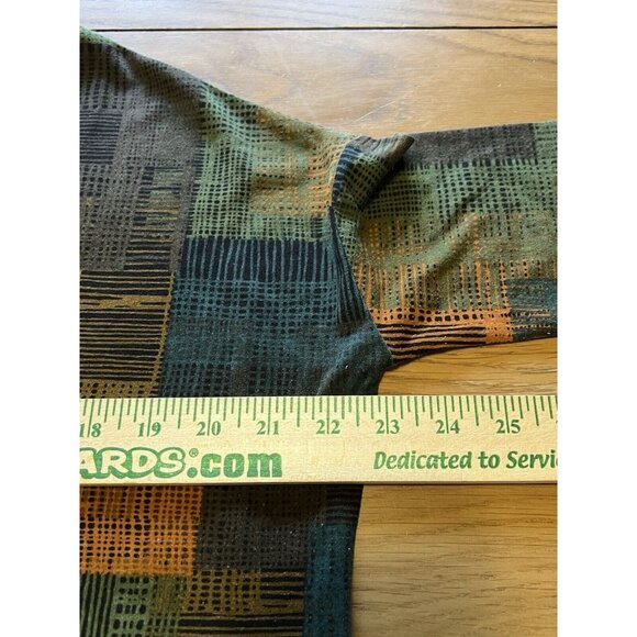 LuLaRoe Green Color Block Shirt Size XXS Preppy Colorful Retro Comfort Modern‎ - Picture 5 of 11